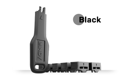 RJ45 Port Blocker - Black