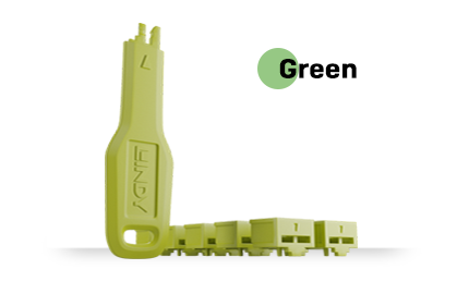RJ45 Port Blocker - Green