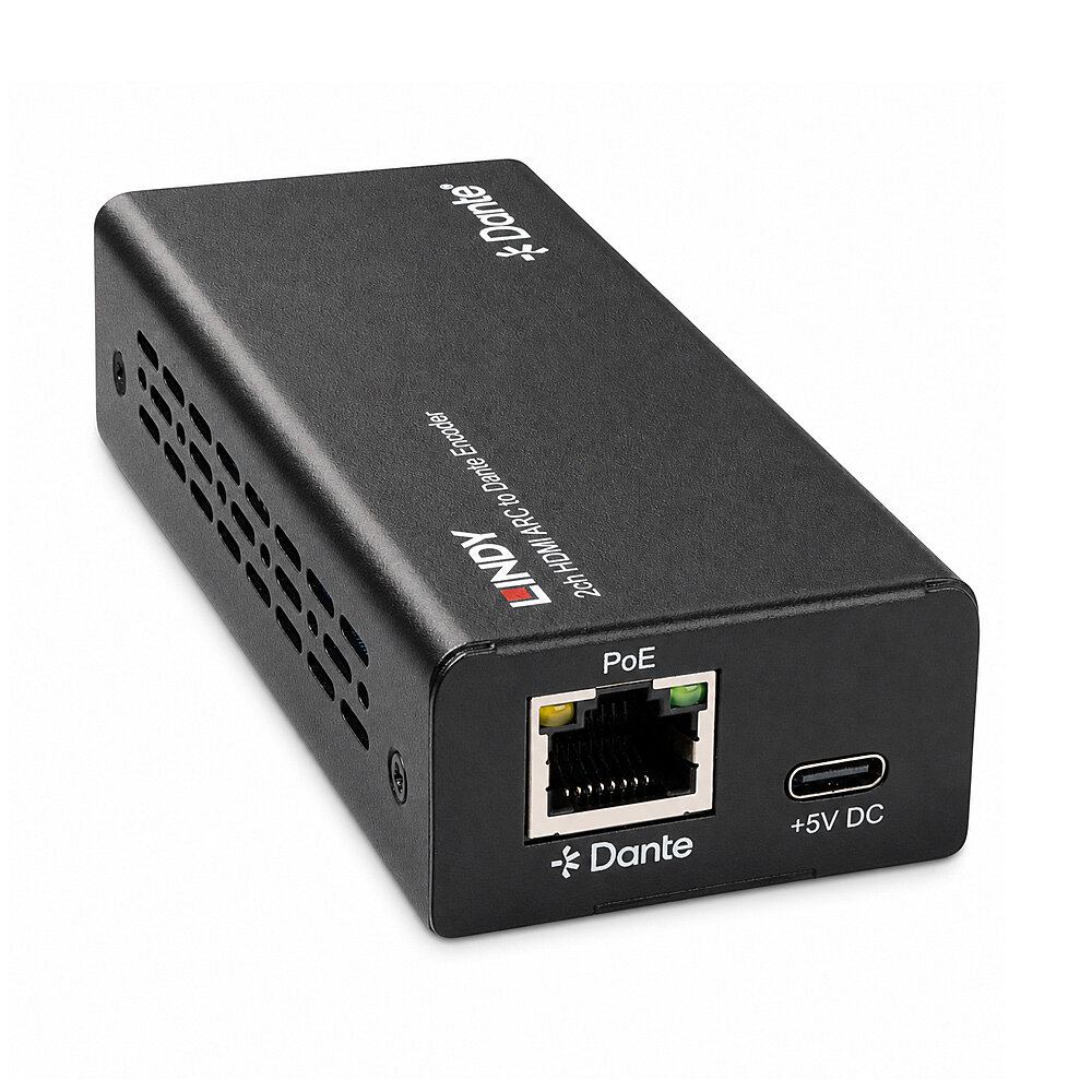 Lindy 70620 2ch HDMI ARC to Dante Encoder